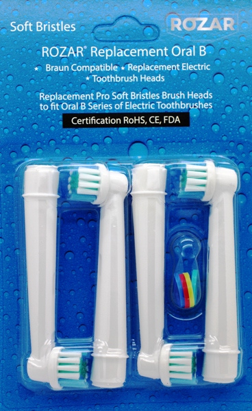 Oral B replacement Rozar heads
