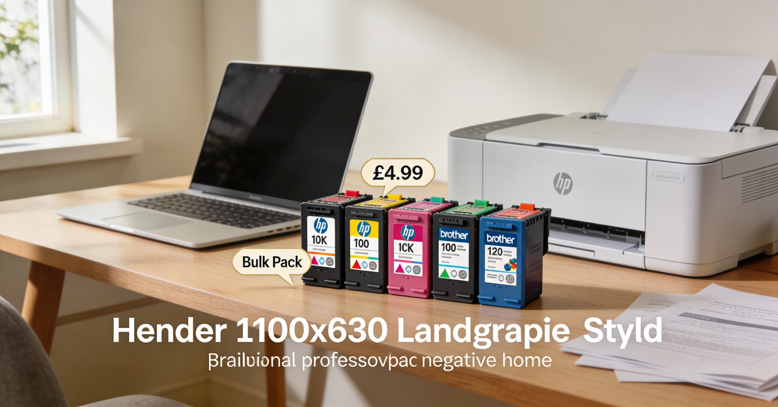 Map of the UK with highlighted online stores offering budget-friendly toner options