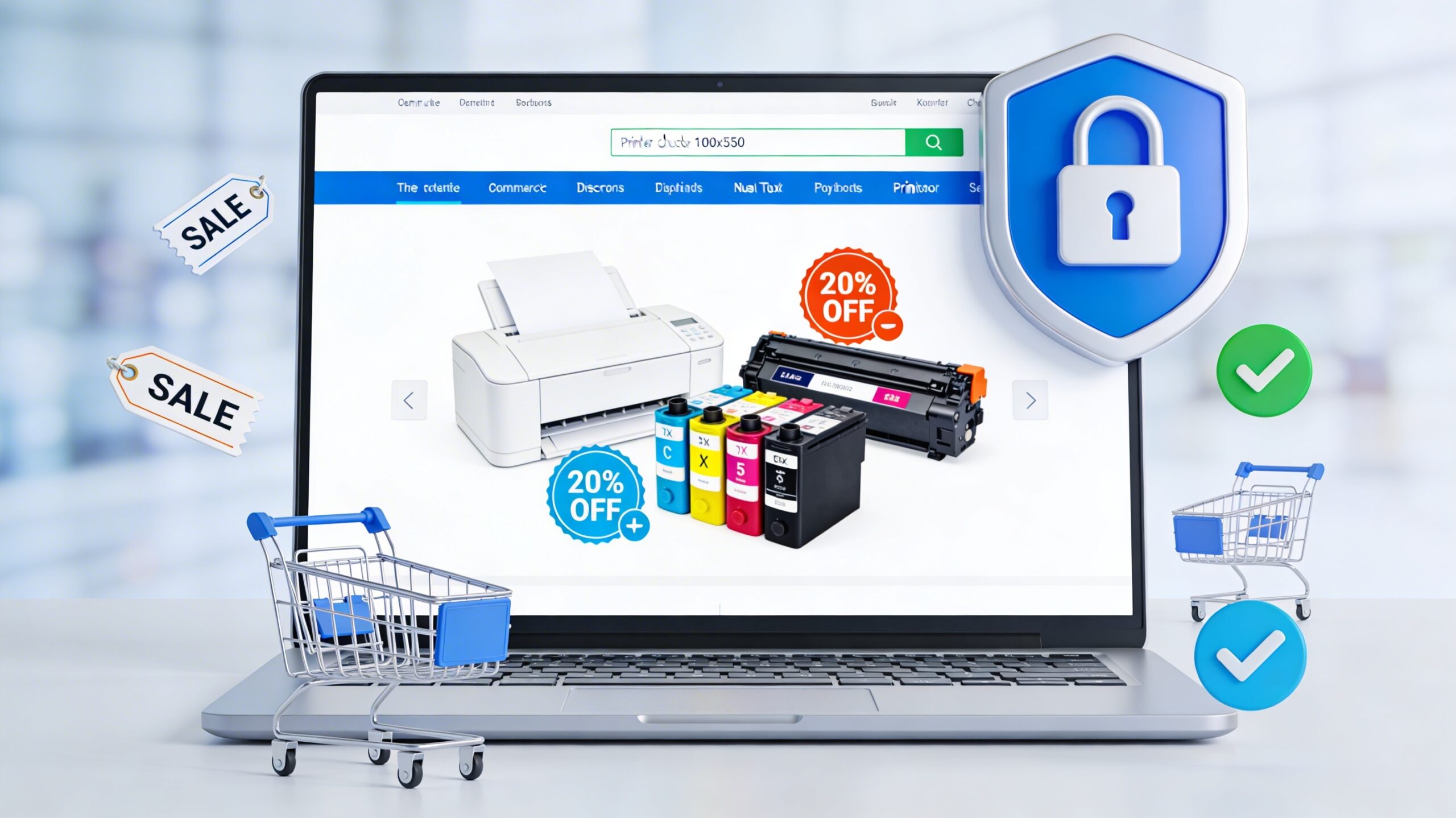 Selection of affordable printer cartridges suitable for home office setups